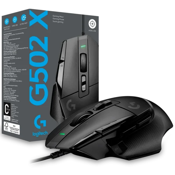 MOUSE GAMER LOGITECH G502X